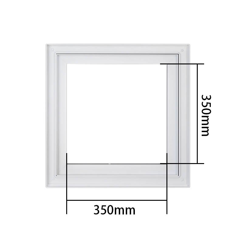 Ccess -Snap Muur Of Plafond Access Panel Voor 100*150Mm-400*48000Mm Opening flush Universele Abs Vierkante Witte Plastic Deur: L