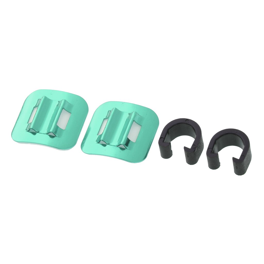 2 st cykel stick-on guide line clips växelkabel klämma fast mountainbike vajerhållare