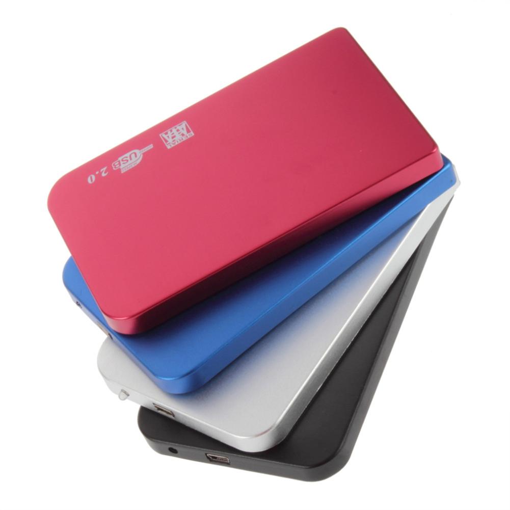 Ultra-Slim USB 2.0 Hard Drive External Enclosure Case for 2.5 Inch SATA HDD SSD
