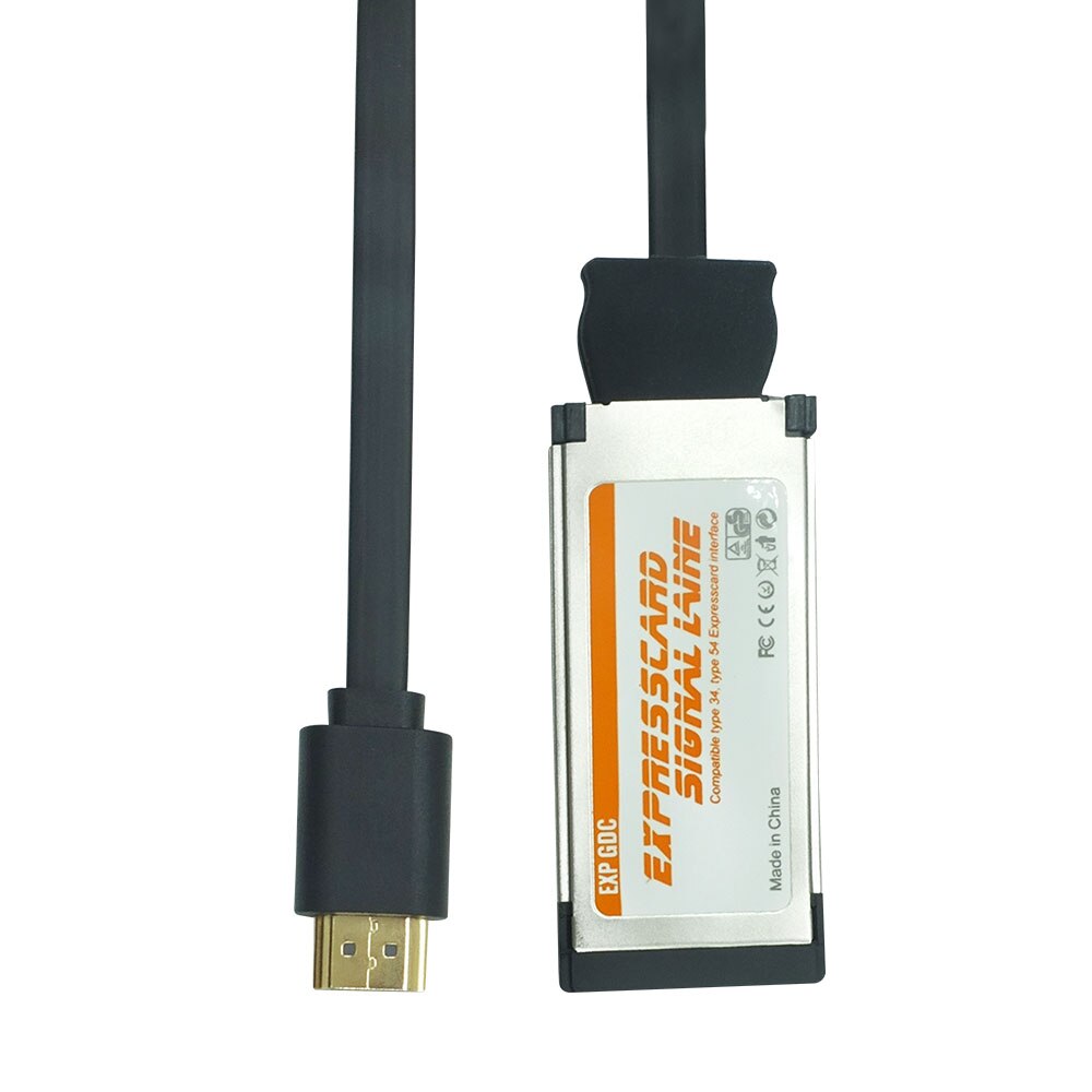Expresscard to HDMI Adapter Cable for EXP GDC Graphic Card Video Card for Laptop