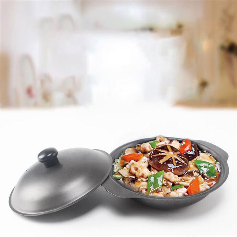 Cast iron casserole Stewed chicken rice pot Casserole Chicken Pot Claypot Casserole for Home