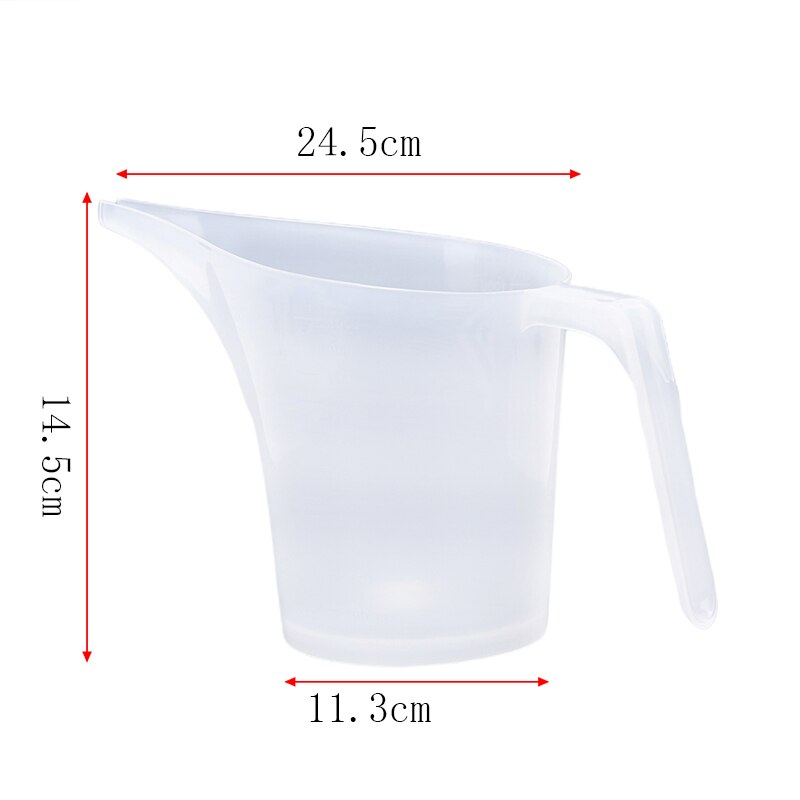 1L long nozzle plastic measuring cup with scale long flow cup laboratory measuring cup baking measuring cup Bakery Measuring Cup