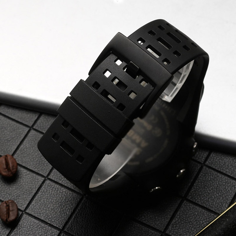 Pulsera de Gel de silicona , Correa de reloj deportivo para Suunto Ambit 3, Peak / Ambit 2, correas de reloj de goma con hebilla