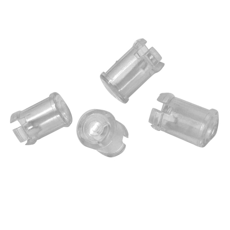 100 pièces 5mm éclairage à Led Diode abat-jour Guide de lumière colonne bouchon de lumière couvercle de protection Led Transparent bouchon de lampe