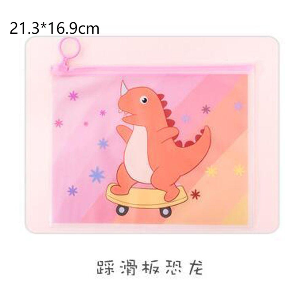 Plastic Waterproof File Envelopes with Label Pocket Snap Button School Home Work Office Organization filing folders: 03