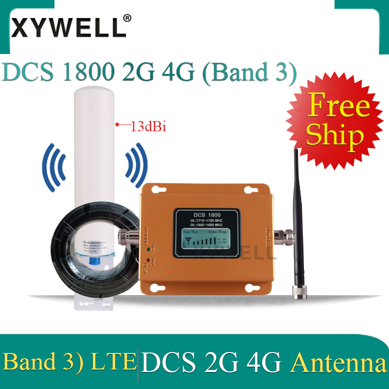 Усилитель сотовой связи 1800 4G Signaal Booster 1800 MHz gsm mobiele signaal booster DCS 1800Mhz 2G Mobiel cellulaire GSM Repeater