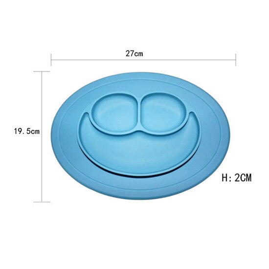 Siliconen hittebestendige placemat mini mat kinderen eetblad kom schaaltjes