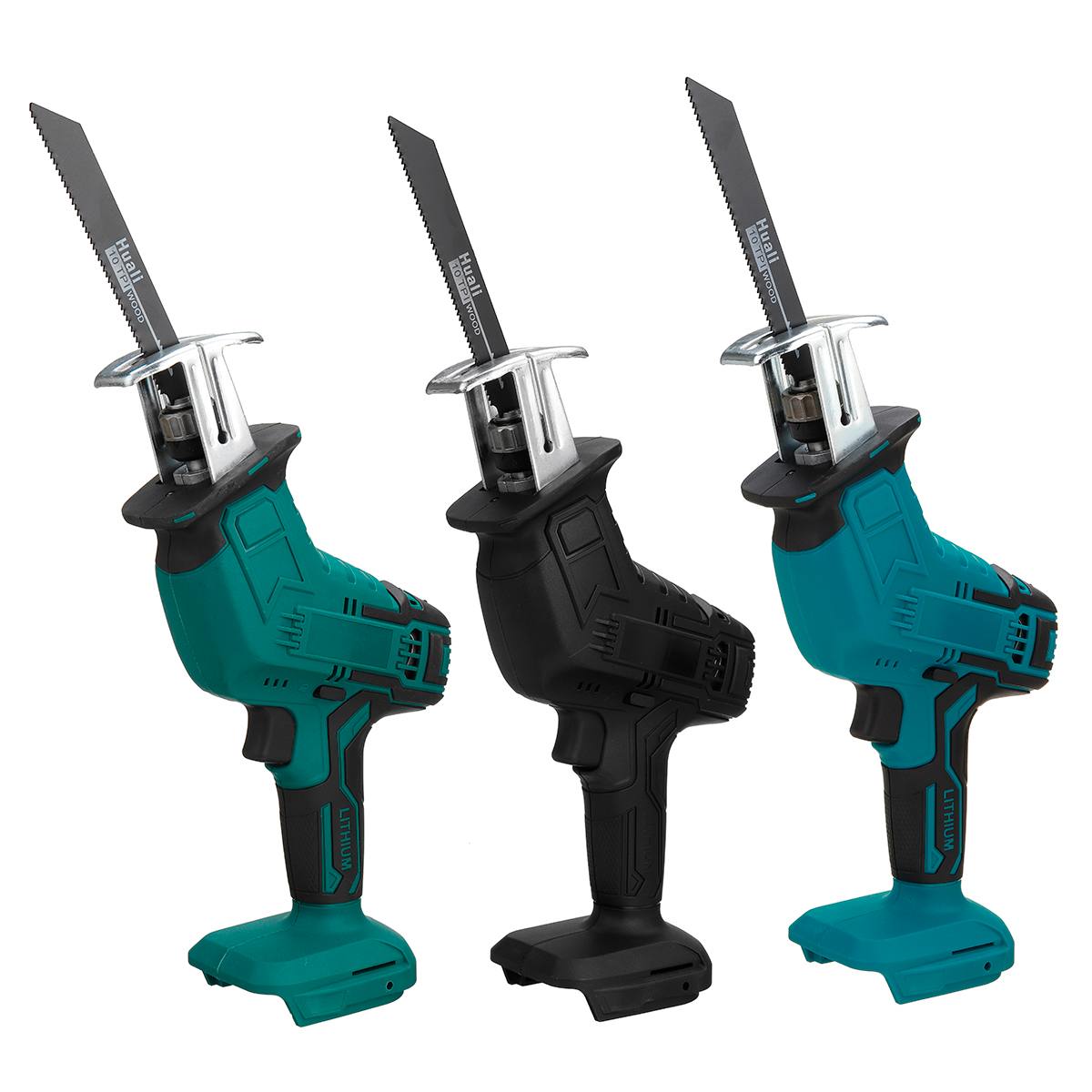 18V Cordless Electric Reciprocating Saw With 4 Saw Blades Woodworking Cutting Machine Garden Power Tools For Makita 18V Battery