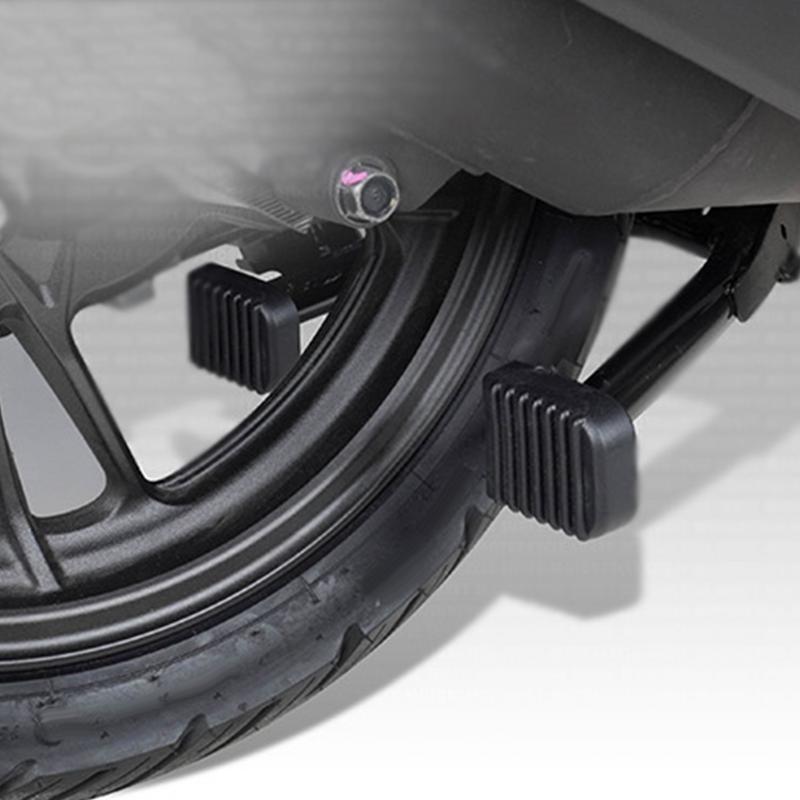 Almohadilla de soporte para motocicleta, extensor de soporte para bicicletas, extensión de soporte lateral, placa de soporte, accesorios para motocicleta