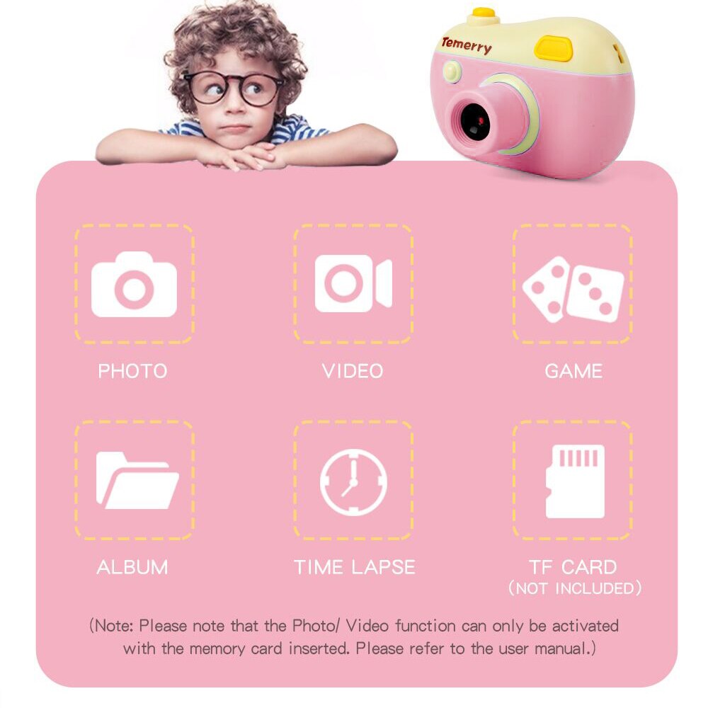 Kinderen Educatieve Peuter Speelgoed Foto Camera Kids Mini Digitale Speelgoed Camera Met Fotografie Cadeaus voor Kinderen Speelgoed Camera