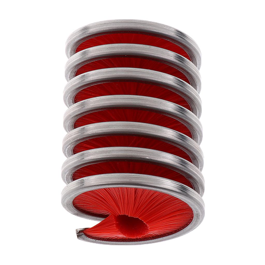 Lina wspinaczkowa szczotka robić czyszczenia szczotki, długość: ok. 6 Cm, czerwony