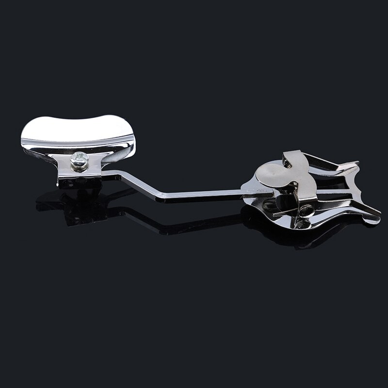 Zilveren marsmuziekbladclip trombone marslier voor trompet trombone