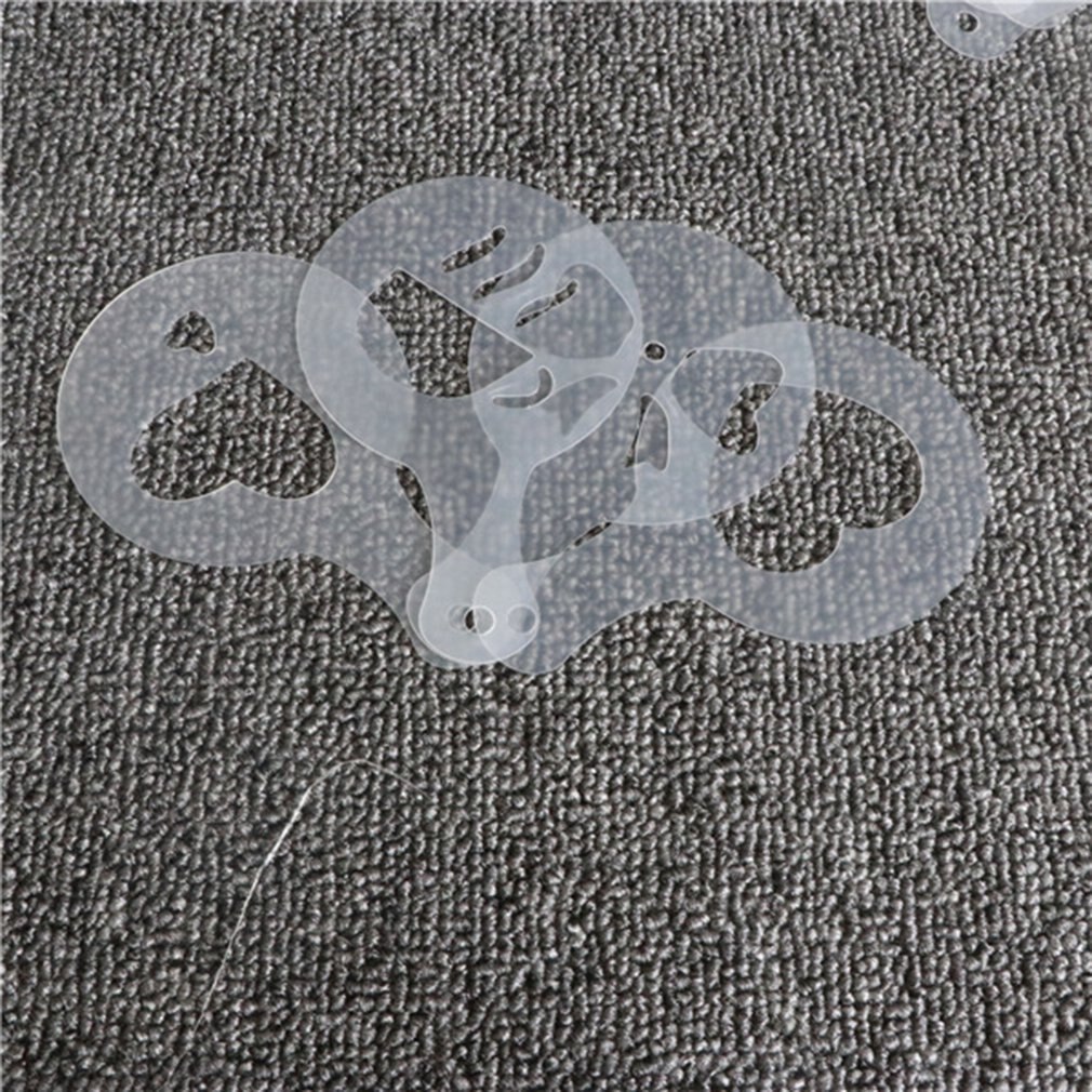 16 stuks koffiesjablonen cappuccino barista kunst tekening schuimspray sjablonen koffie afdrukmal koffie accessoires café