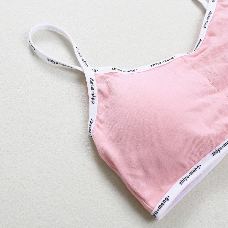 Girls Training Bra Teenage Kids Soft Breathable Cotton Underwear Tops Clothing