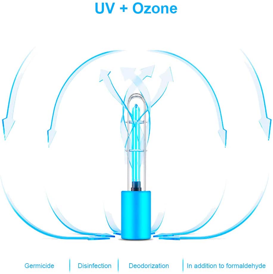 Ladattava ultravioletti uv-sterilointilaite valoputki polttimo desinfiointi bakterisidinen lamppu otsoni sterilointi punkit valot esikuva