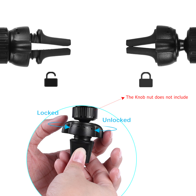 Yianerm Universele 17mm Balhoofd 3M Sticker Base Accessoire Air Vent Turn Mount Gebruikt Voor Auto Telefoon Houder accessoire