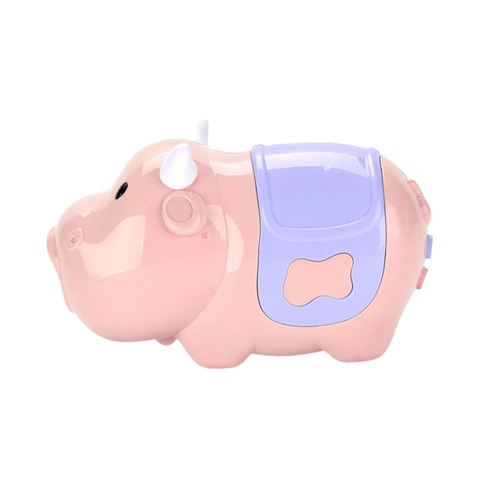 Bubble Machine Leuke Koe Automatische Bubble Machine Zeep Water Bubble Blower Muziek Outdoor Speelgoed Voor Kinderen Juguetes Brinquedos Speelgoed: Pink 