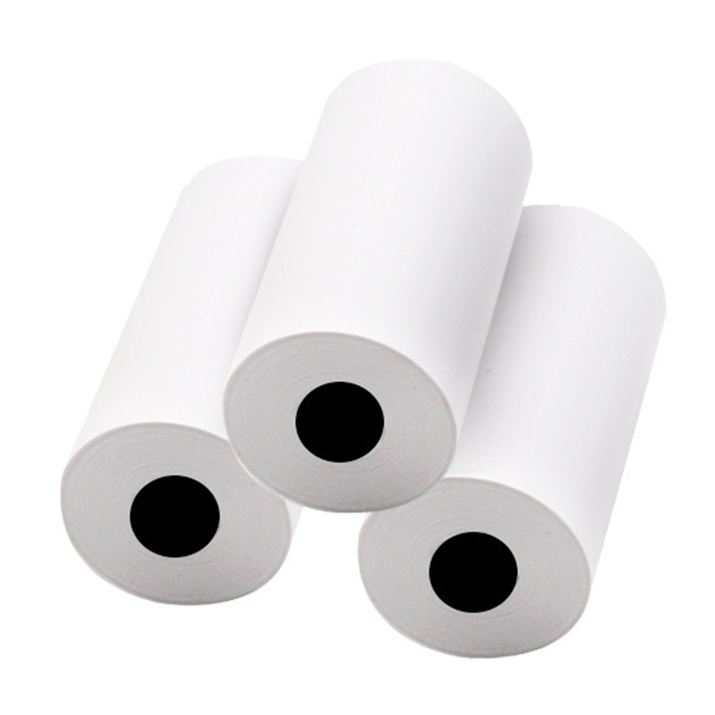 10rolls Photo Portable Wood Pulp Universal Thermal Paper Accessories Smooth Kids Camera Transfer Instant Print