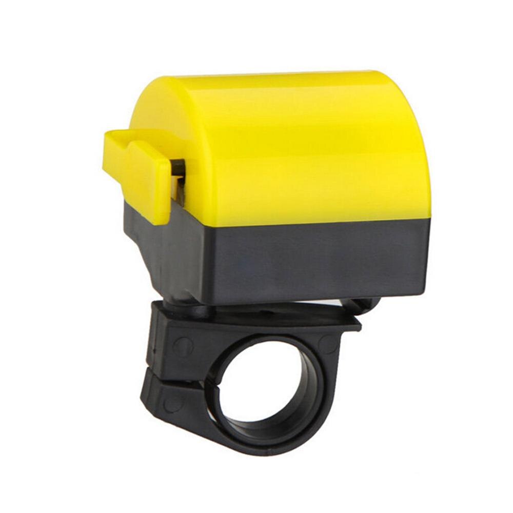 Ultra-luide mtb blauw/zwart/rood/wit/geel racefiets fiets elektronische bel claxon fietstoeter sirene accessoire: Geel