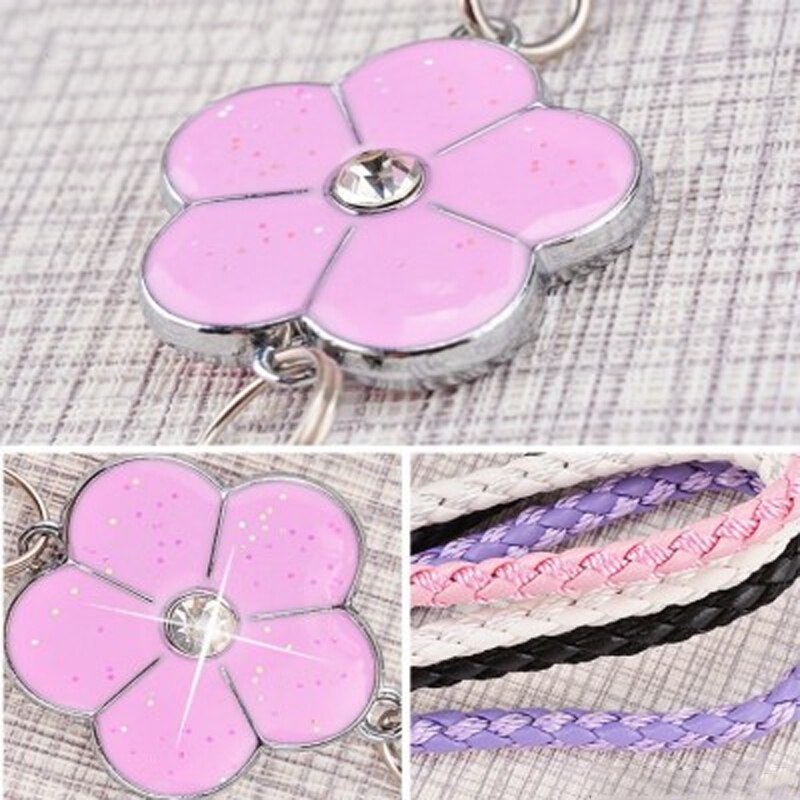 10 Colors Phone Braided Lanyard for Keys ID card USB stick Cell Phone Strap flower Weave rope Non-slip Short Lanyards Universal