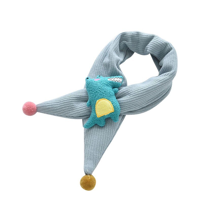 60-80cm Baby Schal Jungen Mädchen Winter Wärmer Karikatur aufbringen Schal Kleinkind Dicke Baumwolle Kragen Schals Kleinkind Halstücher: F