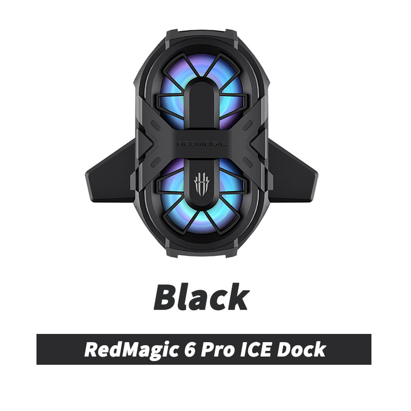 100% Original Nubia RedMagic 6 Gaming Phone Dual Core Fan Cooler for Red Magic 6 Pro ICE Dock: RedMagic 6Pro Cooler