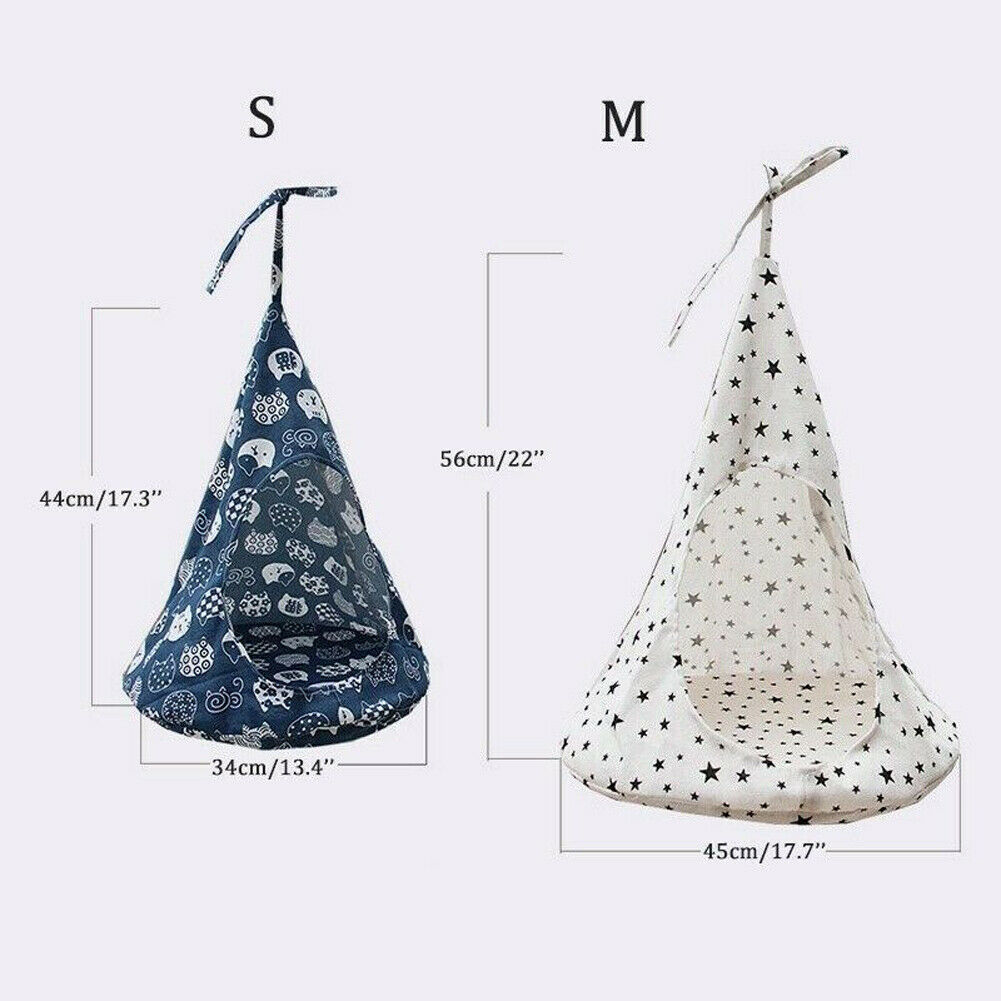Newest Pet Cat Puppy Dog Conical Sleeping Bed Basket Hammock Bed Mats Window Comfortable Cage Cat Hammock Without Rims