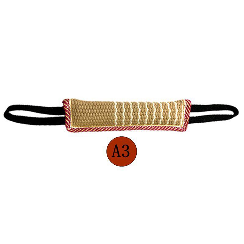 Durable correa para morder para adiestramiento de perros almohada manga para la formación de Malinois pastor alemán perro mascota de juguete perro suministros: A3