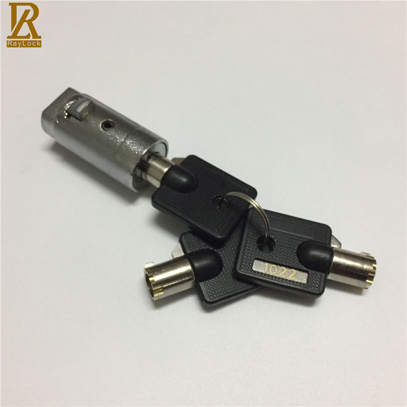 RayLock universal tubular soda snack vending machine cylinder plug lock