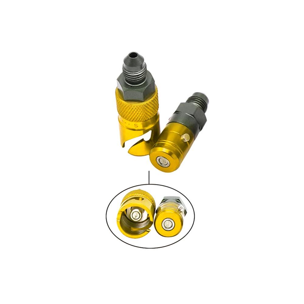 Motorcycle Brake Line Hose Aluminum AN3 Fluid Quick Release AN-3 Connect Fitting Adapter Kit for -Honda -Yamaha -KTM Cafe Racer