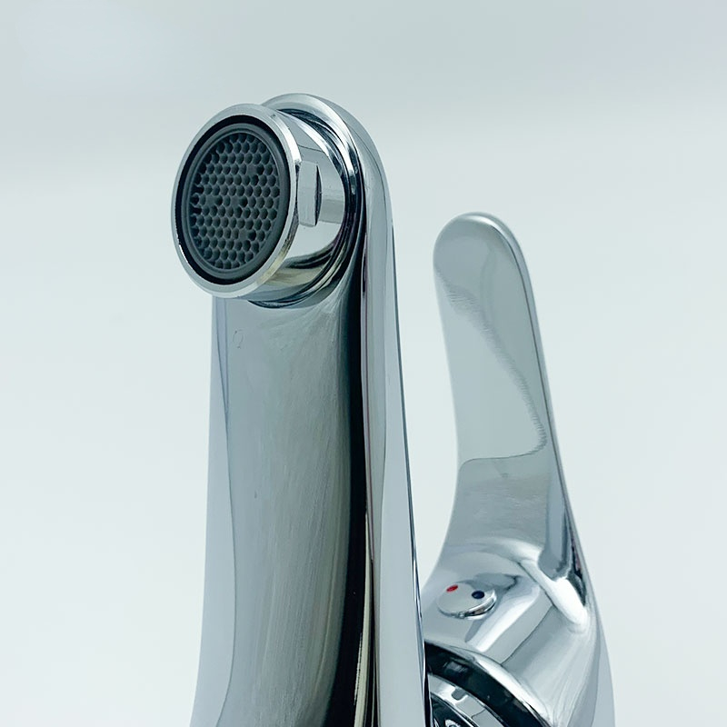 Faucet Washbasin Faucet Small Single Handle Chrome Plated Brass Single Hole Plumbing Faucet Sink Faucet Bathroom Faucet