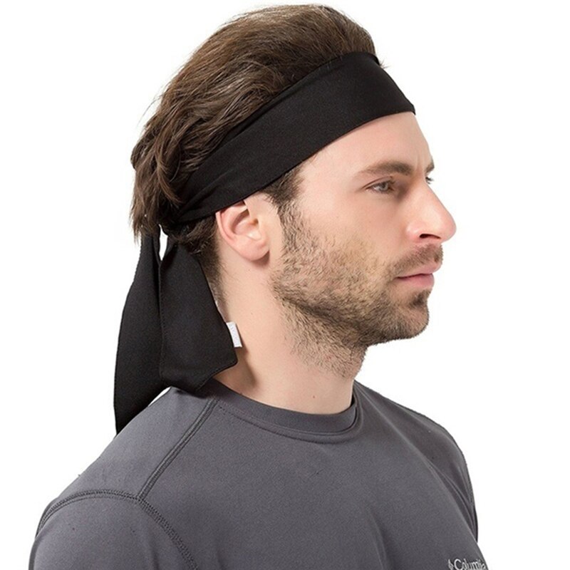 1Pc Sport de plein air bandeau cheveux Tennis en cours d'exécution bandeau unisexe bandeau anti-transpirant bande entraînement bandana de cyclisme