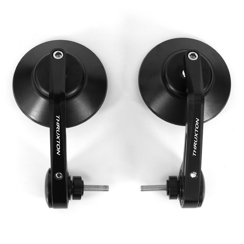 Fit For Triumph Thruxton 900 2004 7/8" 22mm Motorcycle Universal Bar End Mirrors Handle Bar Rearview Side Mirror