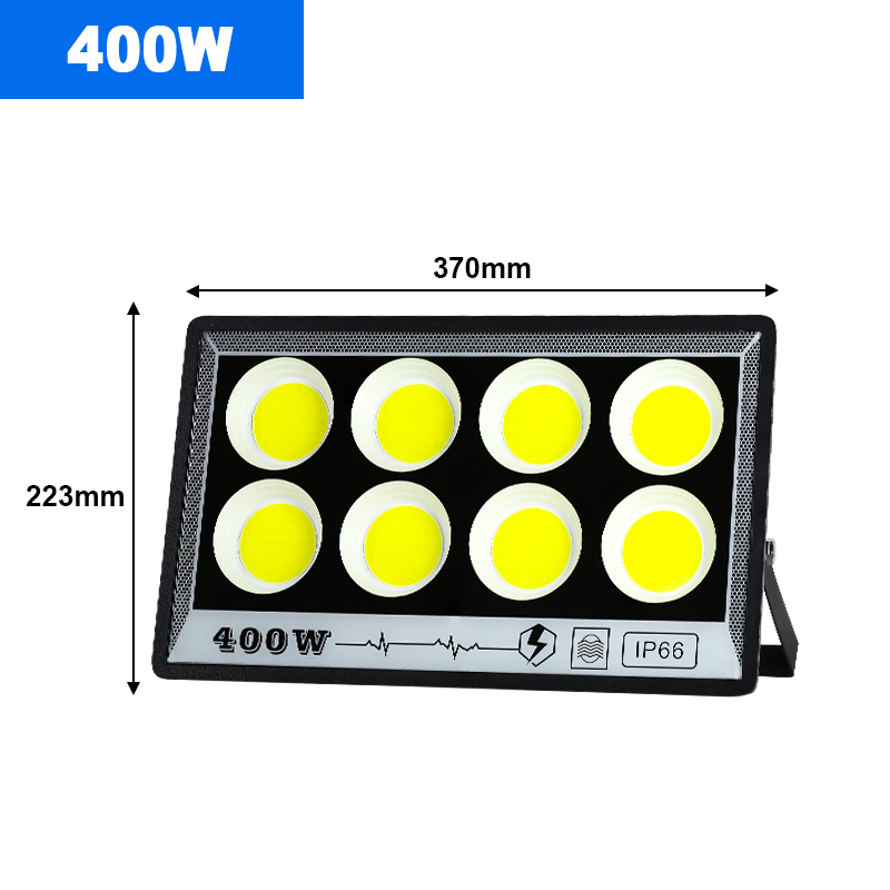 LED-schijnwerpers AC 220V 50W 100W 200W 300W 400W 500W Hoge Heldere Spotlight LED-straatlantaarn Waterdicht IP66 Voor Buitentuin: Rood