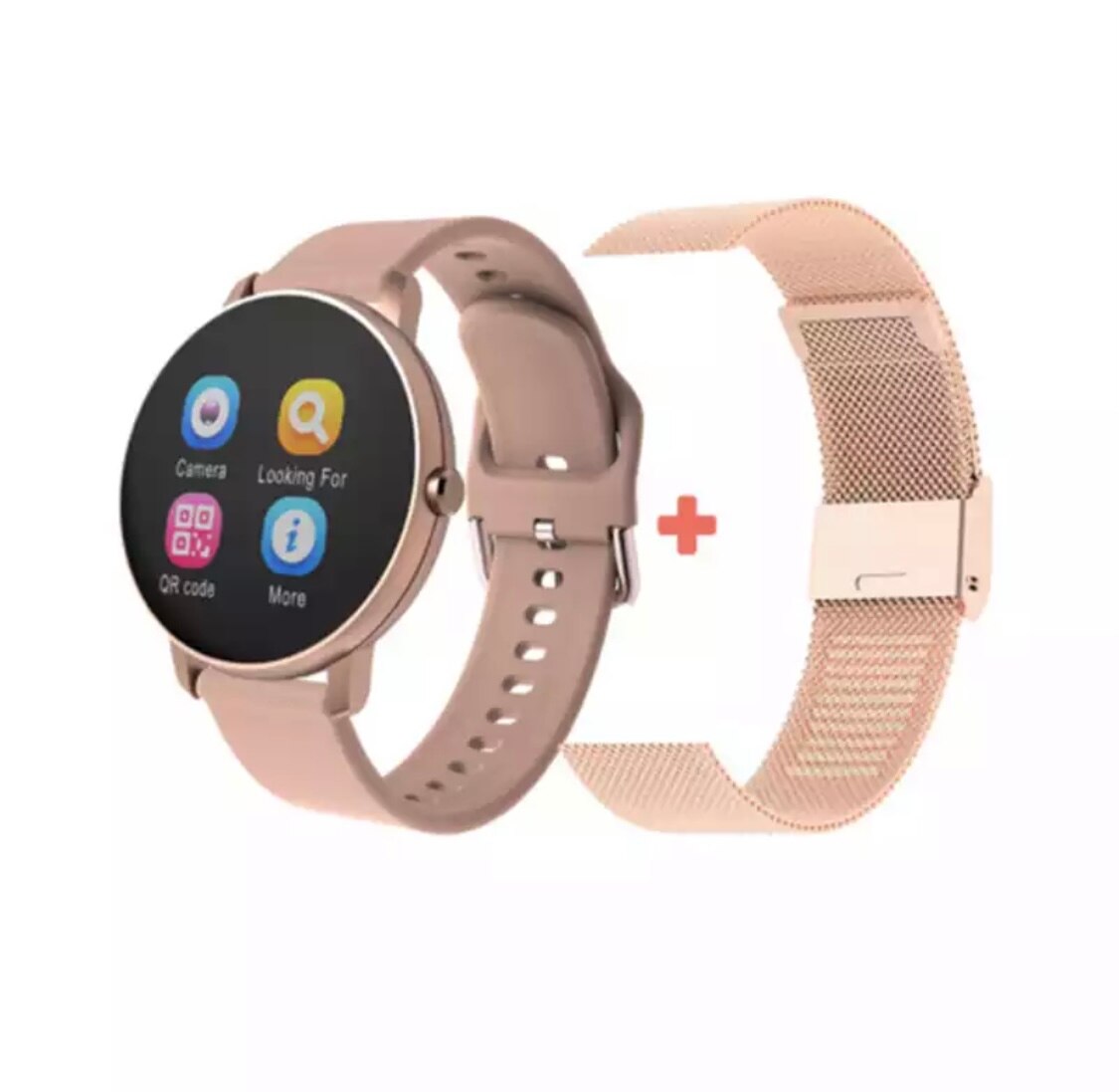 Smartwatch,reloj inteligente,unisex,control bluetooh,llamadas,mensajes,redes sociales,deporte,ritmo cardiaco etc etc: World Pack Pink