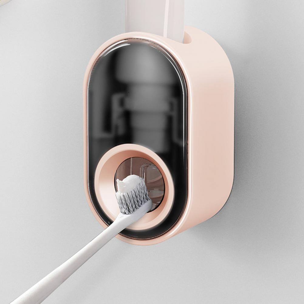 Wall Mounted Toothpaste Squeezer Waterproof PC Automatic Toothpaste Dispenser dispensador pasta dientes bathroom accessories