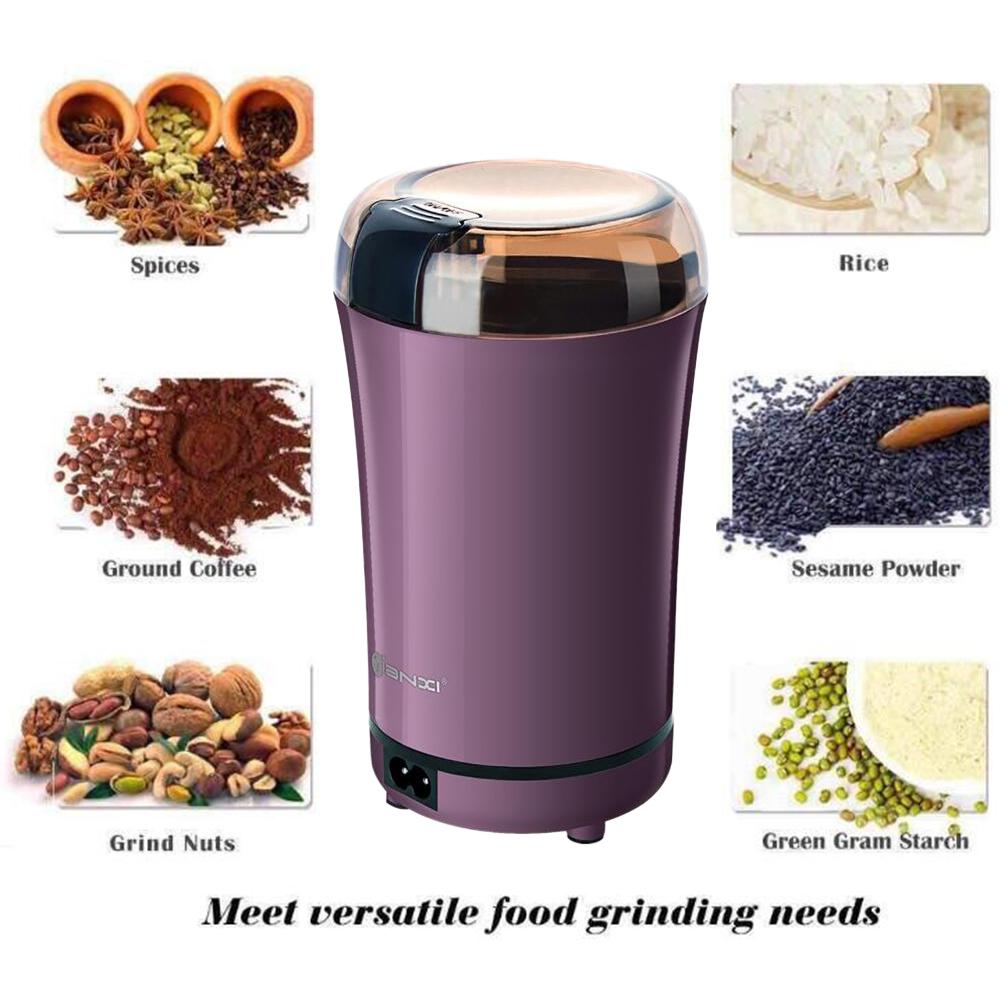 Elektrische Spice Koffiemolen Fijne Slijpmachine Graan Molen Crusher Huishoudelijke Kleine Molen Chinese Kruidengeneeskunde Droog Molen