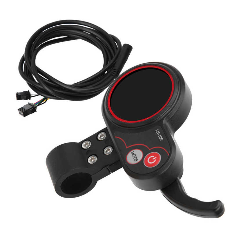 E-bike Motor Display Thumb Throttle 2in1 Speedometer Manual Control Panel Or E-Bike Controller Set For Electric Bike Scooter