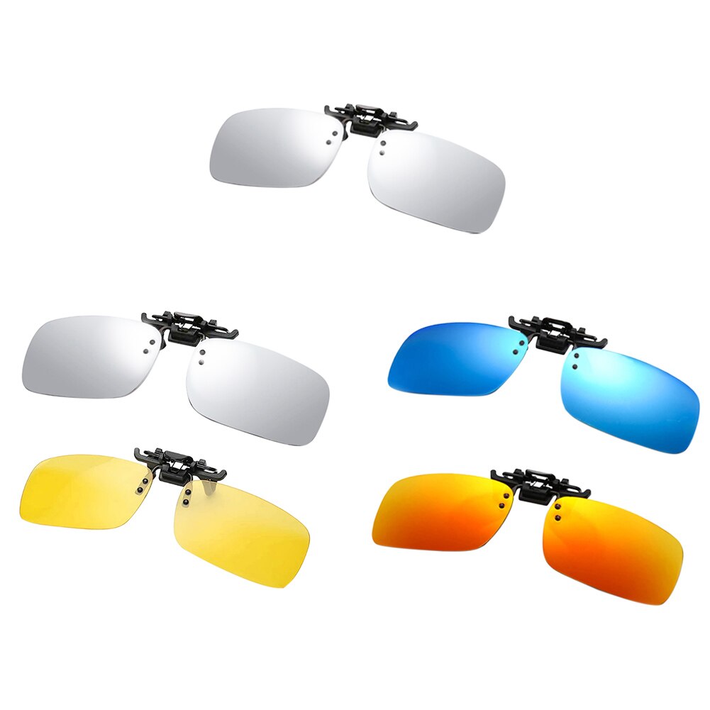 Vissen Bril Auto Driver Bril Uv Driving Nachtzicht Lens Clip Op Zonnebril Voor Mannen Vrouwen Gepolariseerde Zonnebril