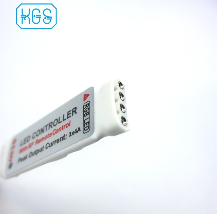 144W PWM LED IR RF Wireless RGB Controler LED Lights Controller IR Remote Dimmer Input DC with Radio frequency