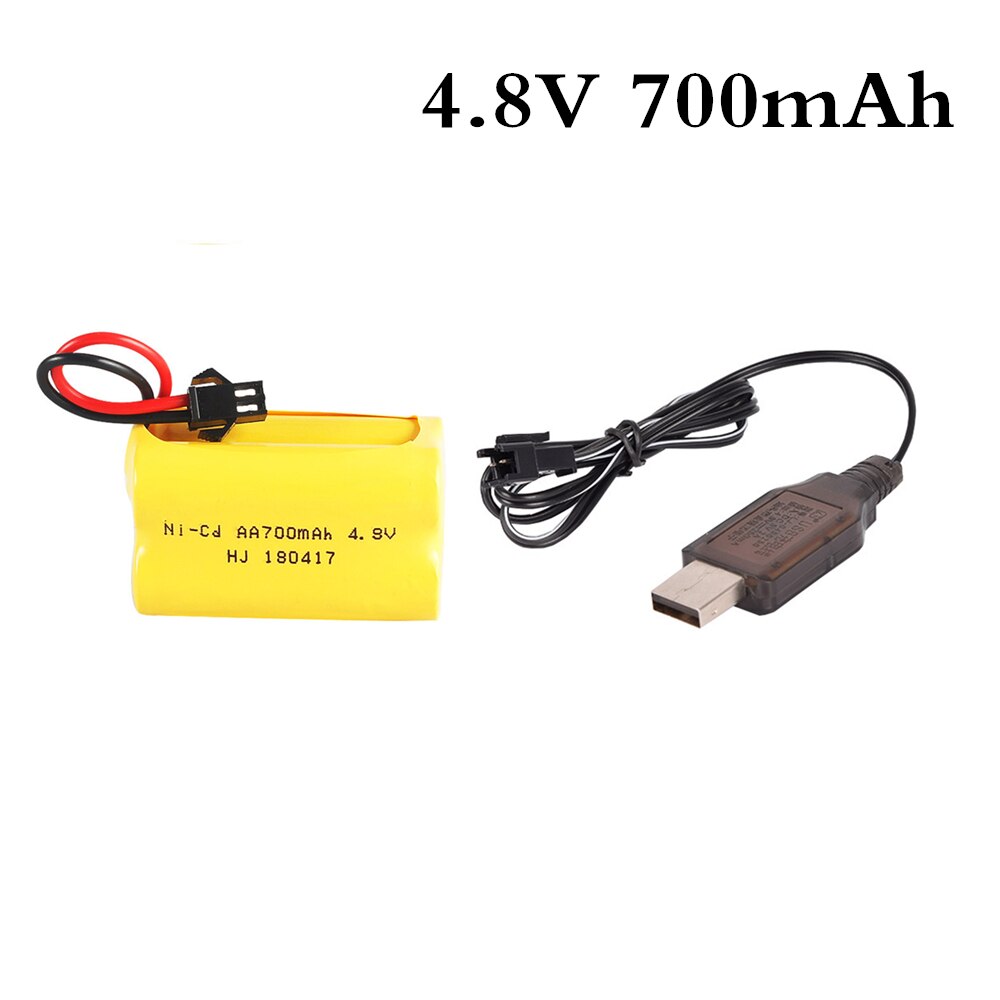 Câble De Charge USB Pour Voiture/bateau RC 7,4V - Prise SM-4P - Remplacement