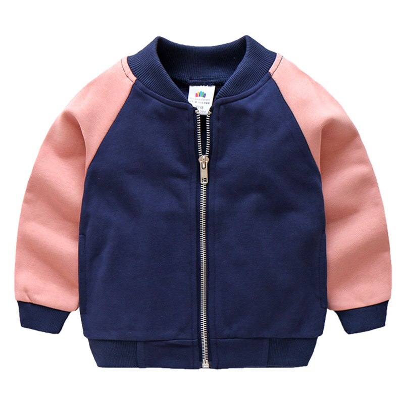 Veste de sport à col en v pour enfants, 2, 3, 4, 5, 6, 7, 8, 9, 10 ans, vêtements d'extérieur, col Mandarin, Patchwork, pour bébés garçons, automne et printemps,