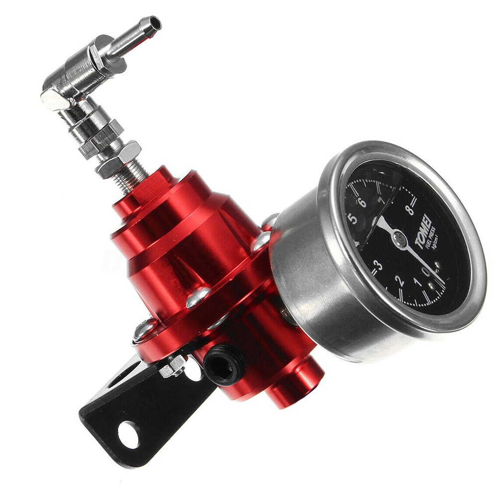 Einstellbare Auto Kraftstoff Druckregler Universal- 160psi Öl Messgerät Bausatz Auto Zubehör OE88