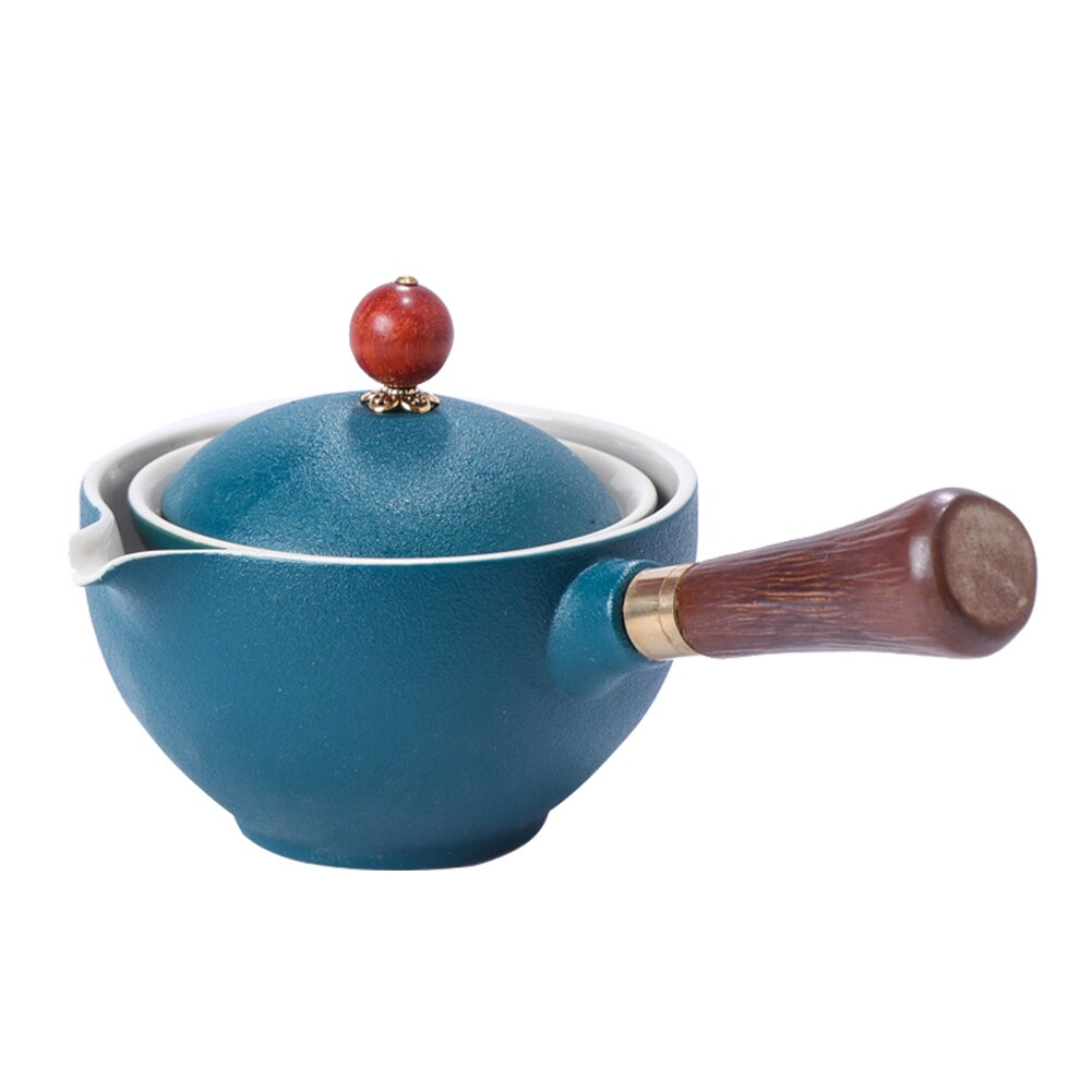 Chinese Gongfu Tea Set Ceramic Kung Fu Tea Cup Teapot With Bag Portable Tea Making Tea Tools Service Chinese Outdoor Teaware: E