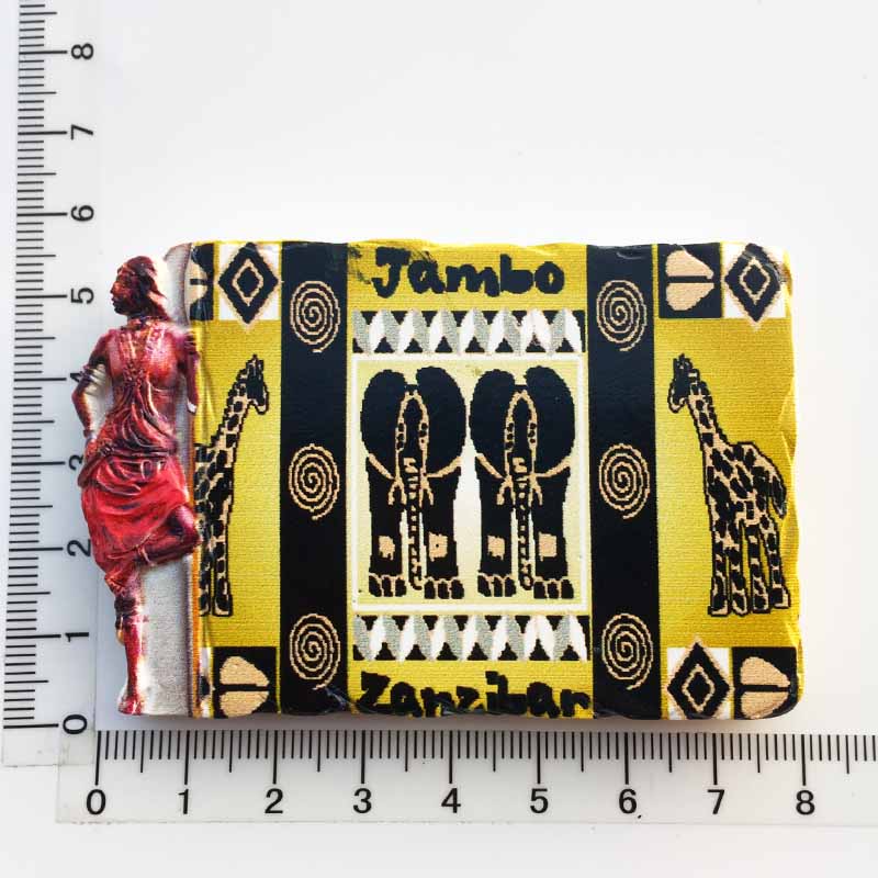 3d Resin Magnets Tanzania Africa Cultural Landscape Tourism Fridge Magnet Souvenir Home Decoration Accessories ideas: 2