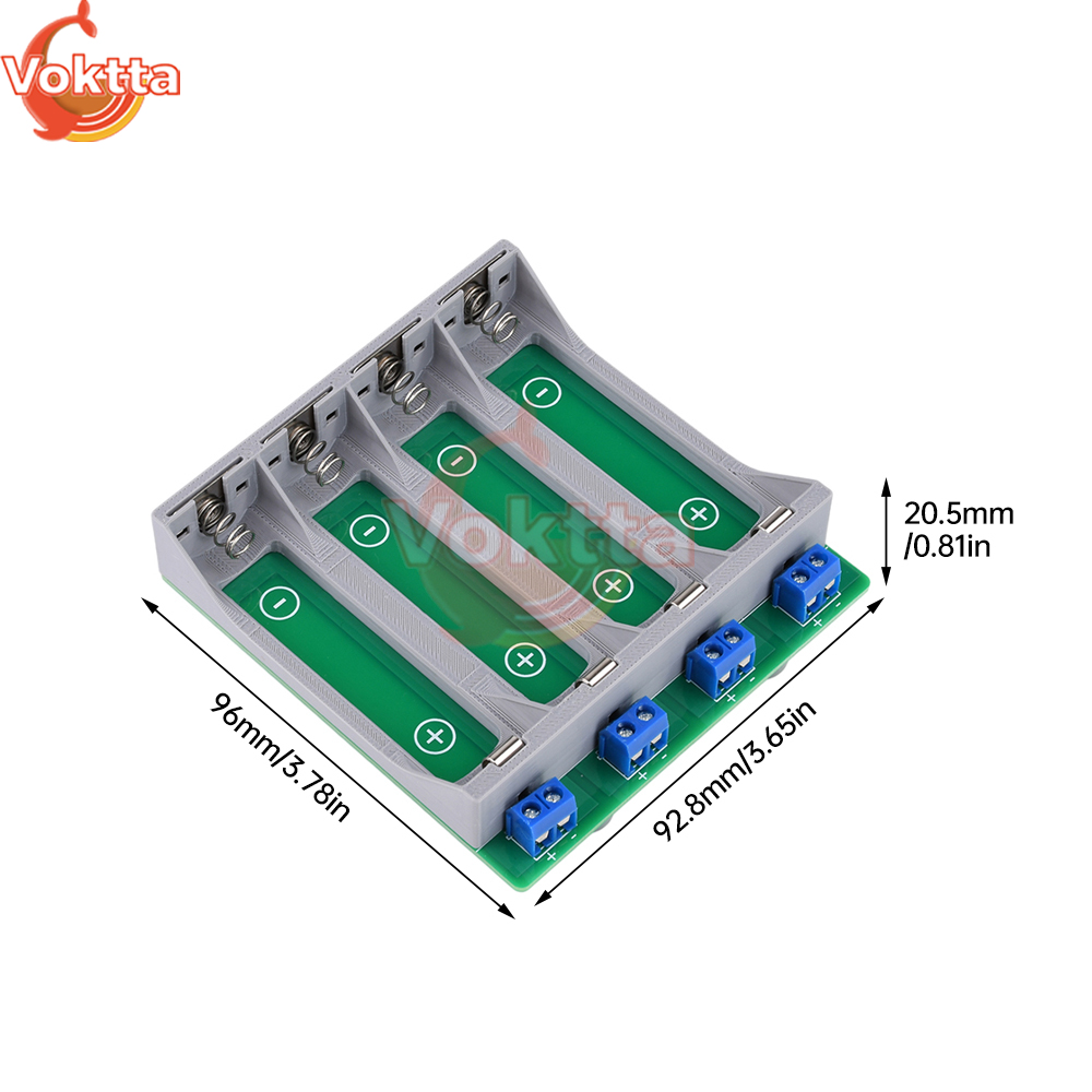 DIY 21700 Battery Tester 4*21700 Power Detector Module for Test 4/8 Channel 18650 Lithium Battery Capacity Internal Resistance