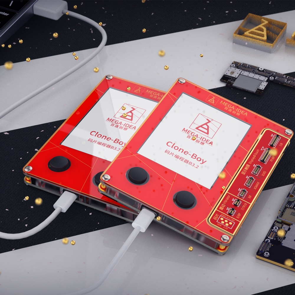 QianLi mega-Idee Klon Junge LCD Bildschirm Wahre Tonne Vibration EEPROM Lichtempfindliche Programmierer Für iPhone Reparatur Werkzeug setzt