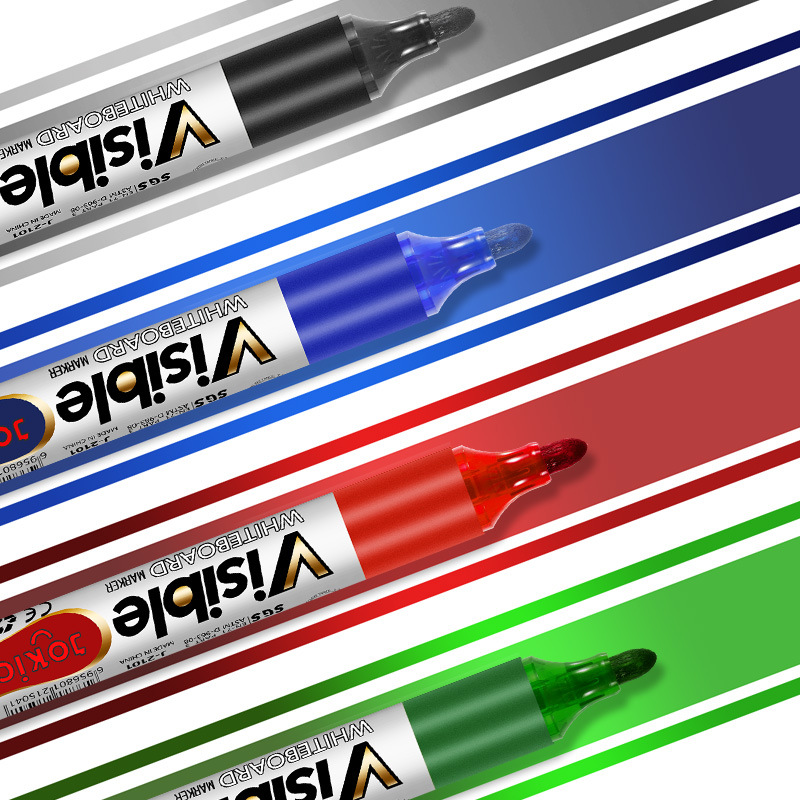 4 Stks/set Uitwisbare Magnetische Whiteboard Marker Pen Blackboard Marker Krijt Glas Keramiek Kantoor School Art Marker Briefpapier