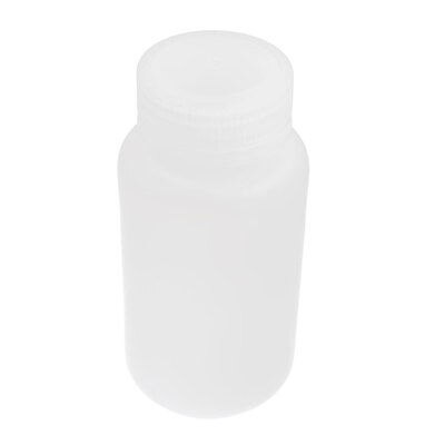 250ml 8 oz hvide plastflasker med formet kemisk reagensflaske