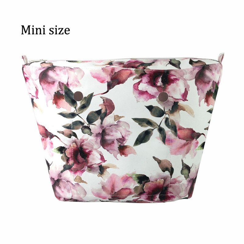 Classic \ Mini Kleurrijke inner insert interieur Voering Rits Waterdichte Zak voor obag o tas EVA vrouwen handtas accessoires: Mini 4